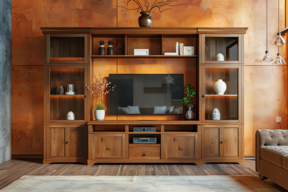 Alcove Cabinets & TV Units Designed